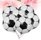 10pcs Soccer Balloons - 18 Inch Mylar Soccer Balloons for World Cup Party Decorations